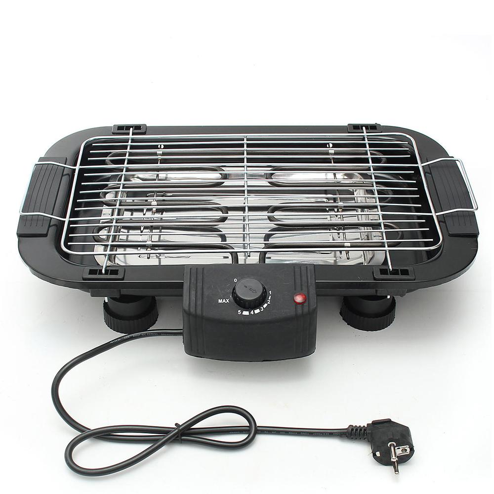 2000W Smokeless Electric Indoor Barbecue Grill – Adjustable Temperature Tandoori Maker & Non-Stick BBQ Griller for Home Kitchen