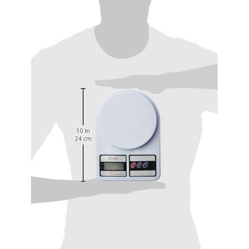 Electronic Digital Kitchen Weighing Scale (10Kg Capacity) – High Precision Food Scale with TARE Function for Cooking, Baking & Diet Measurement