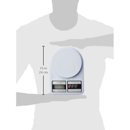 Electronic Digital Kitchen Weighing Scale (10Kg Capacity) – High Precision Food Scale with TARE Function for Cooking, Baking & Diet Measurement