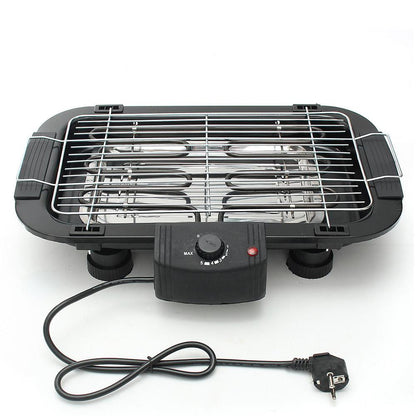 2000W Smokeless Electric Indoor Barbecue Grill – Adjustable Temperature Tandoori Maker & Non-Stick BBQ Griller for Home Kitchen