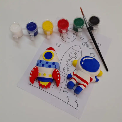 Astronaut & Rocket DIY Painting Kit for Kids