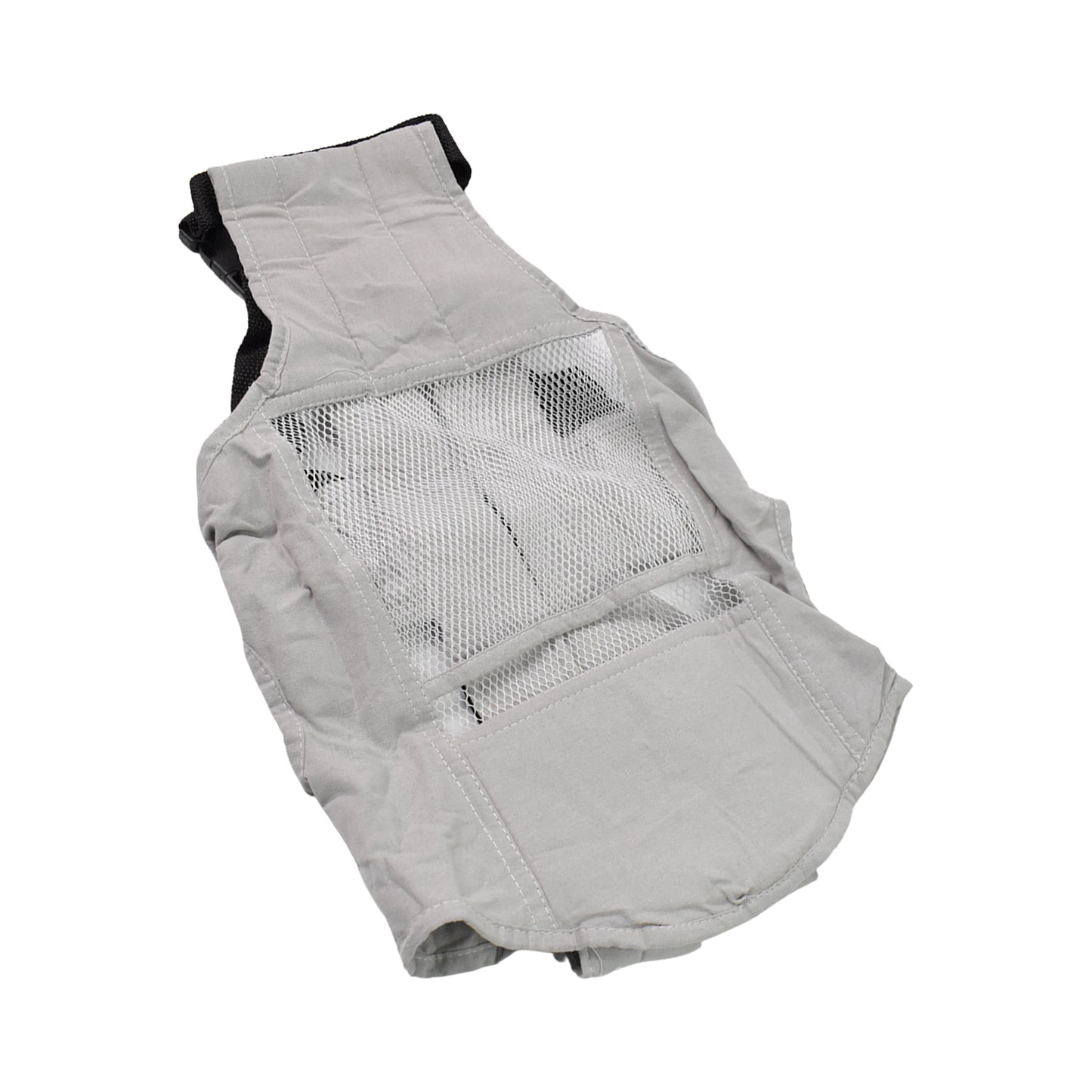 Ergonomic 6-in-1 Baby Carrier Bag – Multi-Mode Adjustable Infant Sling with 3D Breathable Honeycomb Mesh, Padded Waistband & Detachable Front Panel for Newborns & Toddlers (Grey, Model 13553)