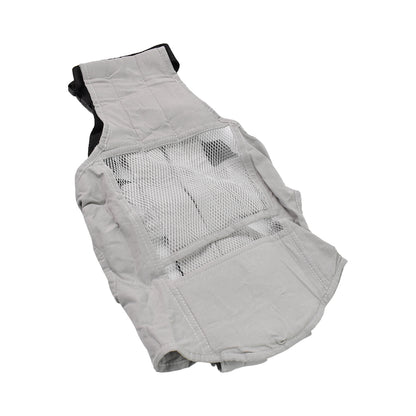 Ergonomic 6-in-1 Baby Carrier Bag – Multi-Mode Adjustable Infant Sling with 3D Breathable Honeycomb Mesh, Padded Waistband & Detachable Front Panel for Newborns & Toddlers (Grey, Model 13553)
